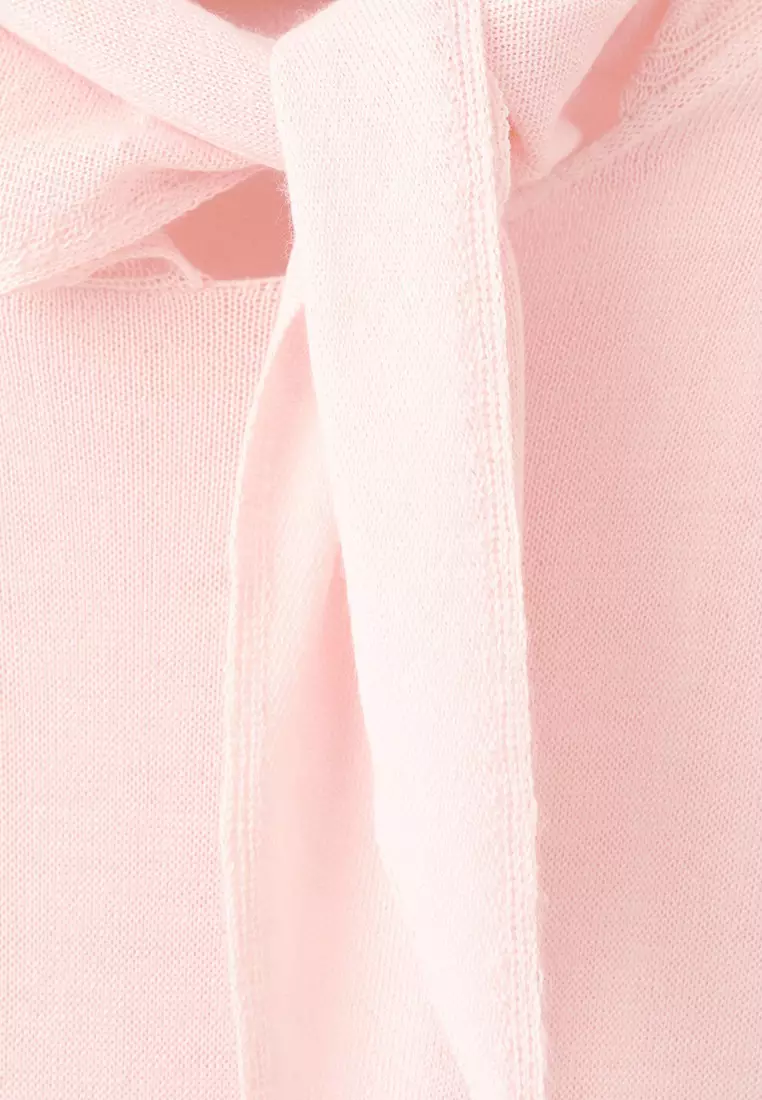 Turtleneck Sweater With Knot