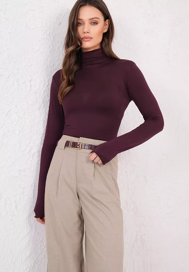 Turtleneck Cashmere Top