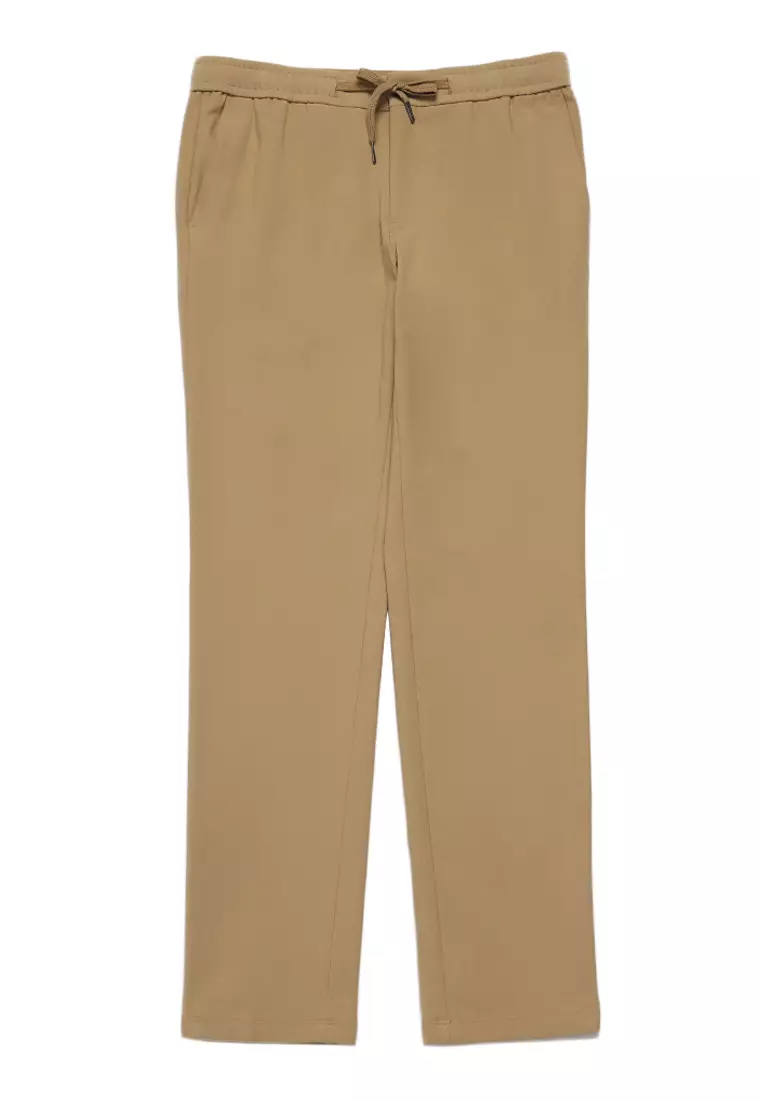 Jobb Active Jerix Celana Panjang Pria Modern Slim Fit Dark Khaki