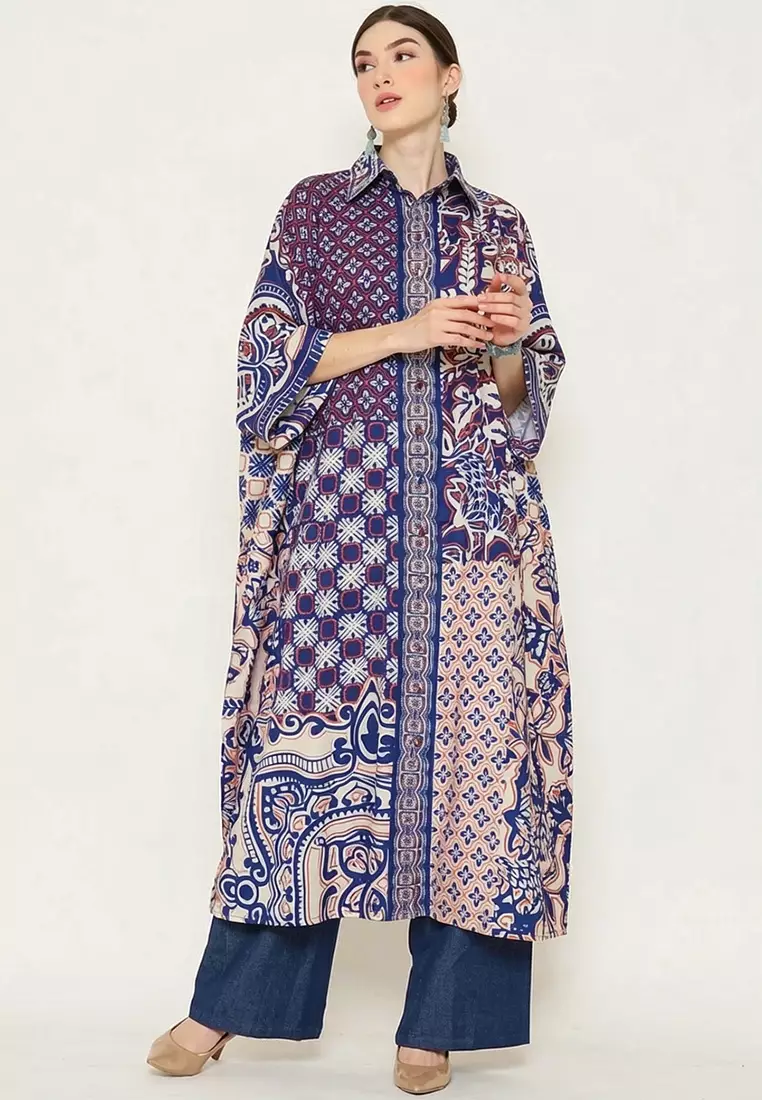 Kanzi Collared Kaftan