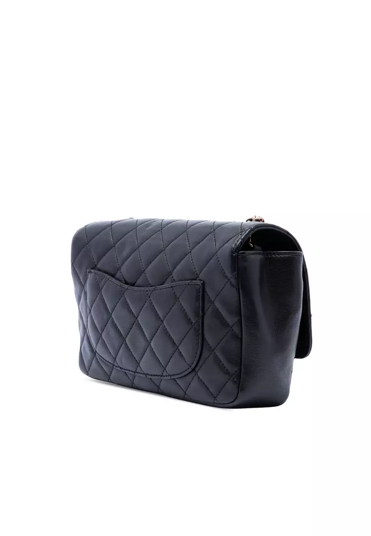 Pre-Loved Chanel Medium Quilted Lambskin Private Affair Camellia Flap