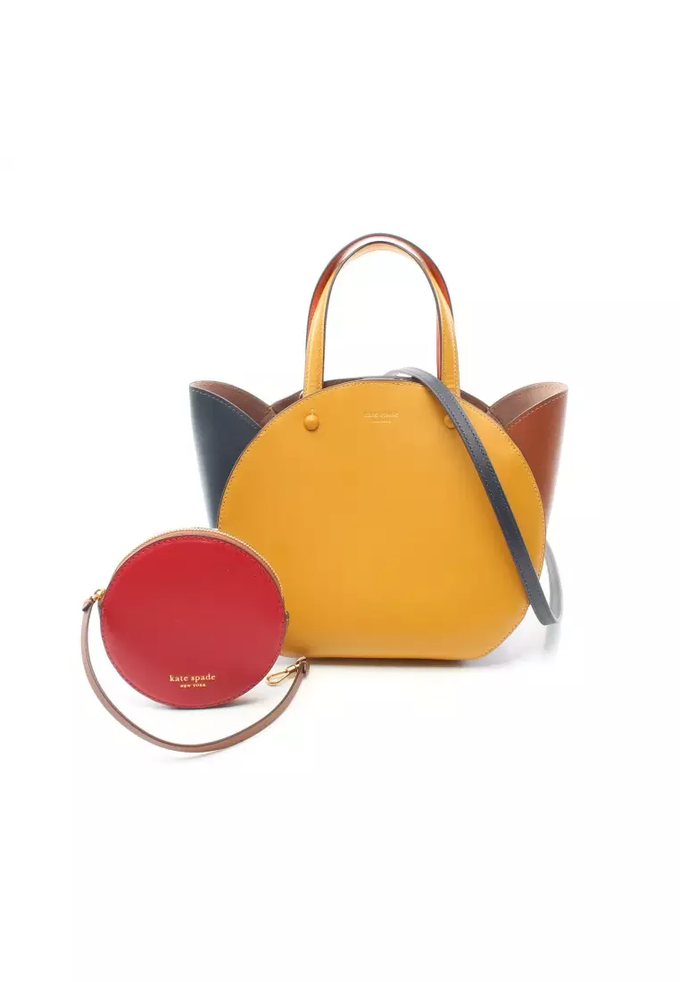 Pre-owned Strathberry Leather Handbag In Multicolour
