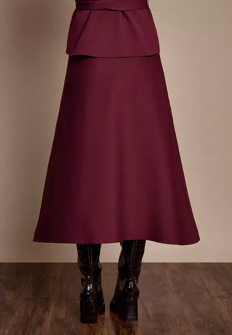 GWD Iris Knitted Midi Skirt