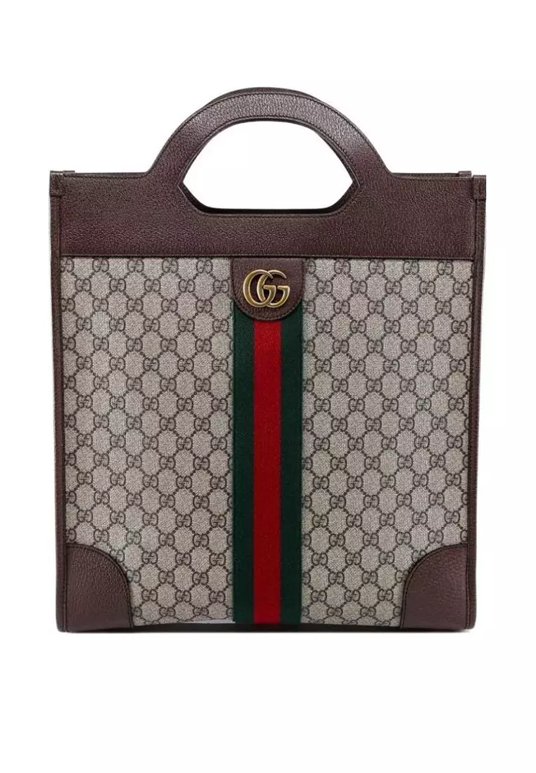 Buy Gucci Gucci Leather and canvas Men s handbag 54794196IWT 2024