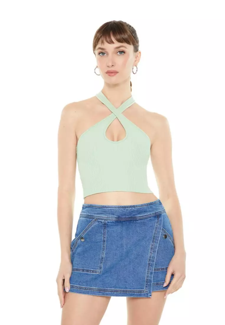 Halter neck top forever 21 online