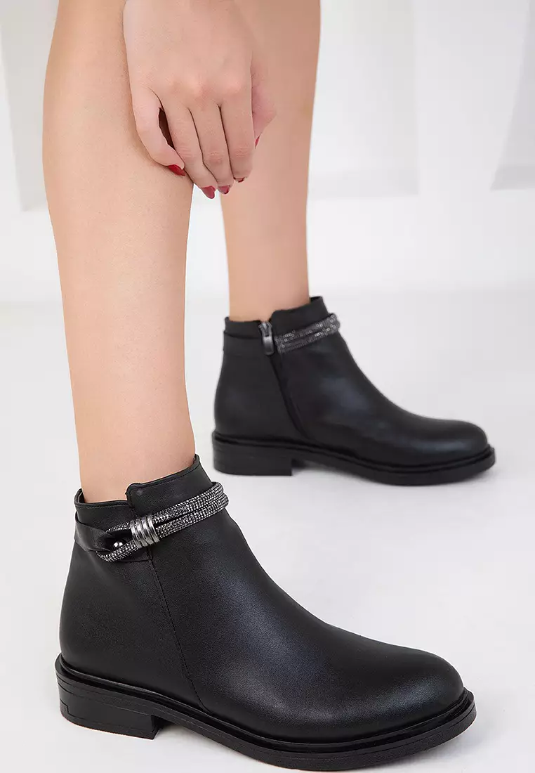 Discount on Soho  shoes - SKU: Tucked Ankle Boots