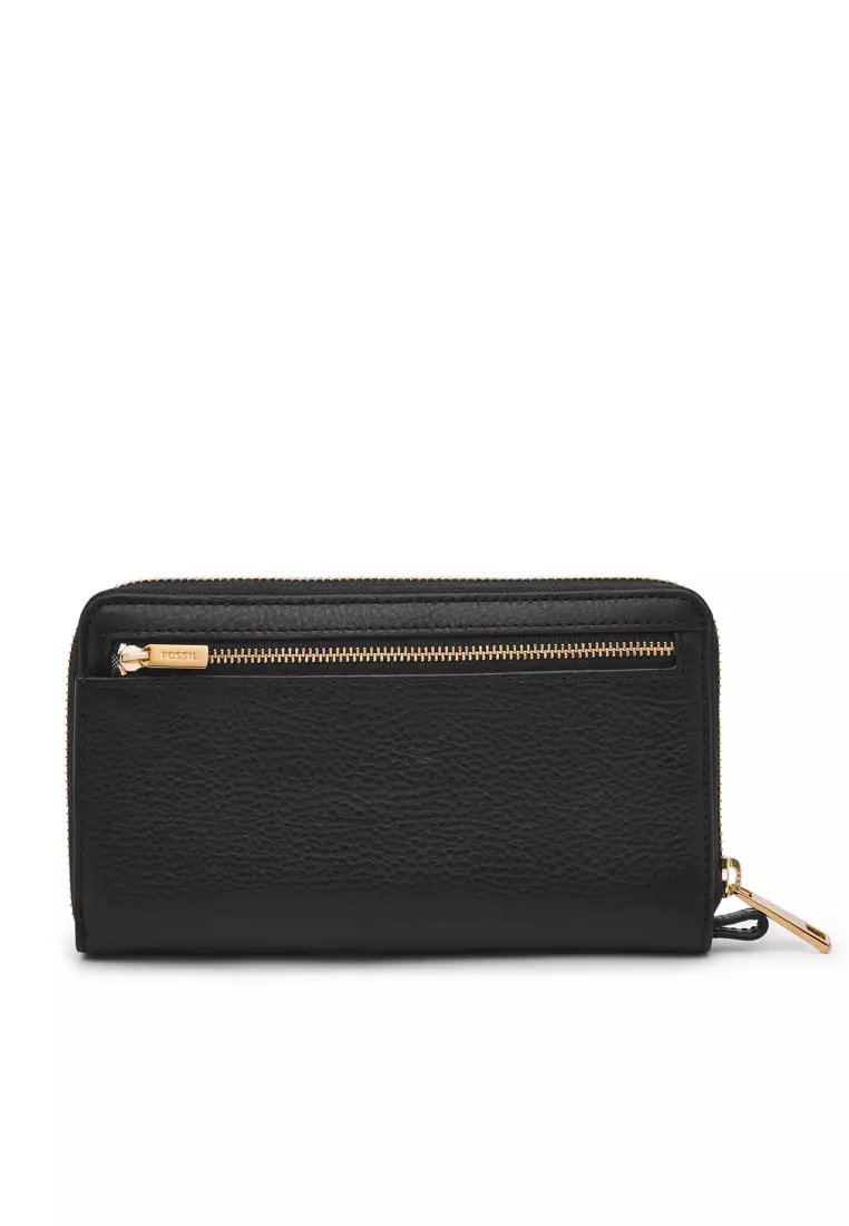 Liza Leather Zip Around Clutch Wallet SL7878G001