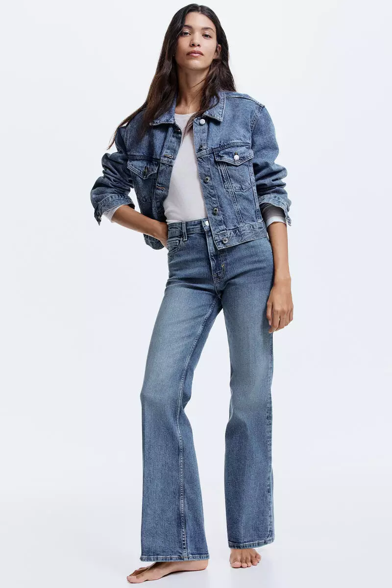 Flared High Jeans