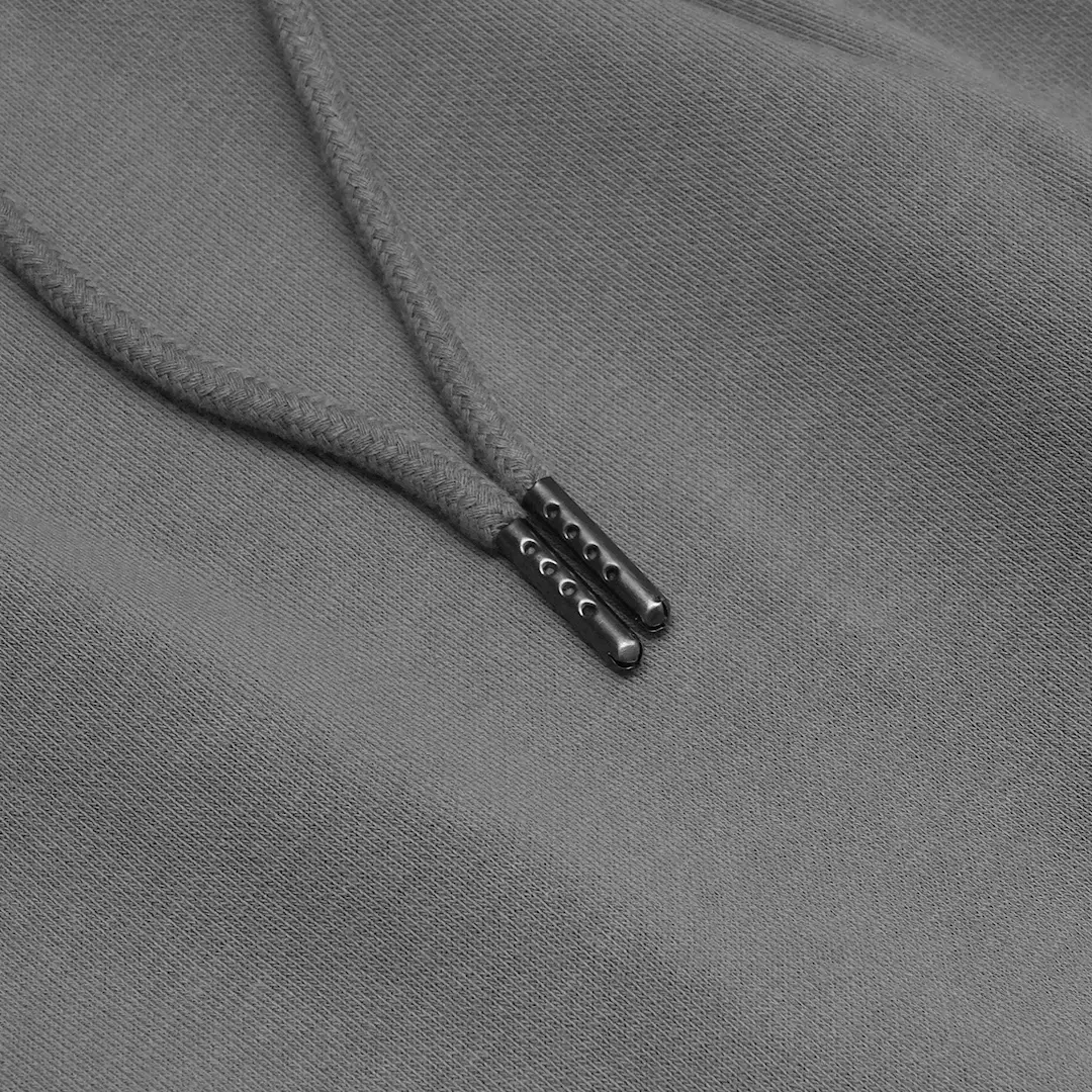 Back Pocket Patch Casual Jogger Pants Dark Grey