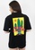 OHNII black OVERSIZED BE LIKE A CACTUS COTTON JERSEY TSHIRT (BL) 29CBAAAF28A650GS_5