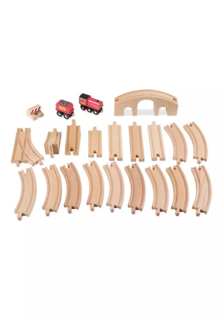 melissa and doug train set