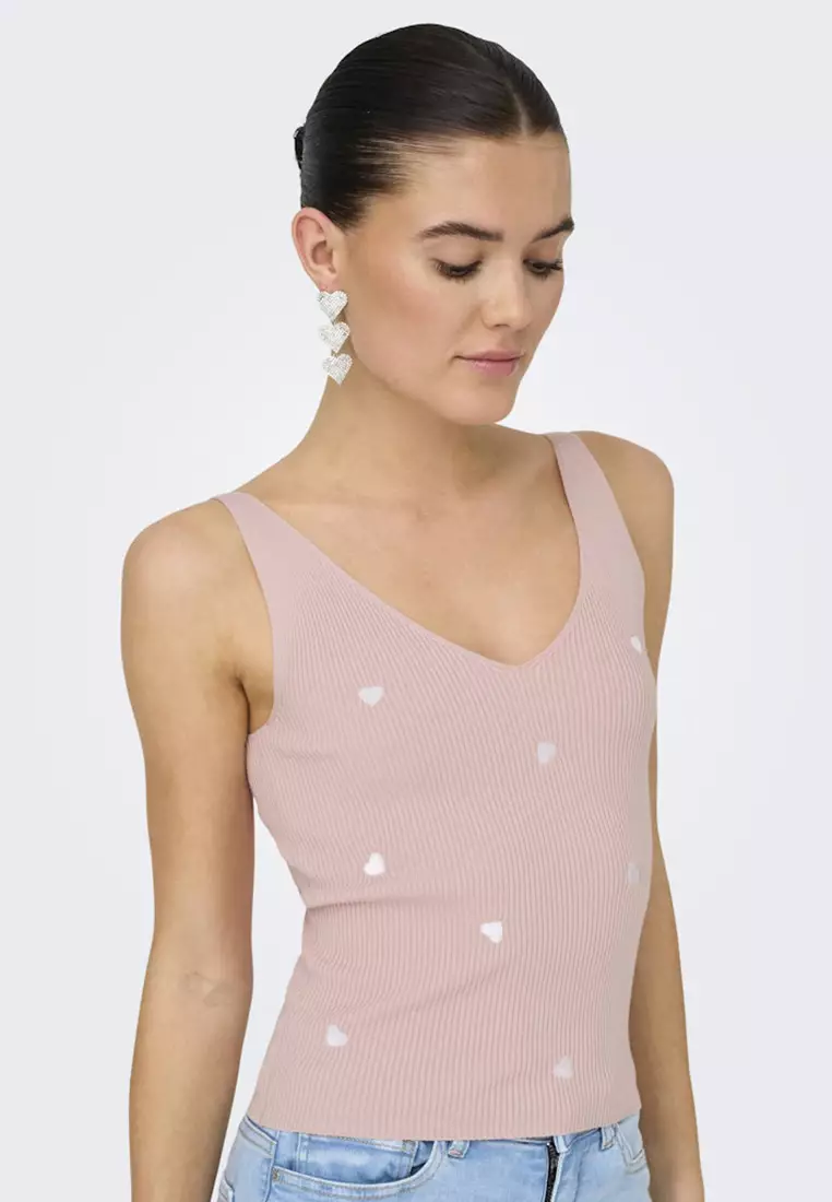 Nanna Sleeveless Embroidery Top