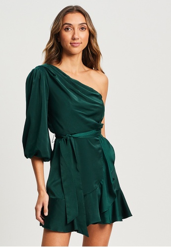 Tussah green Fiona Mini Dress 8CB11AA4C340F5GS_1