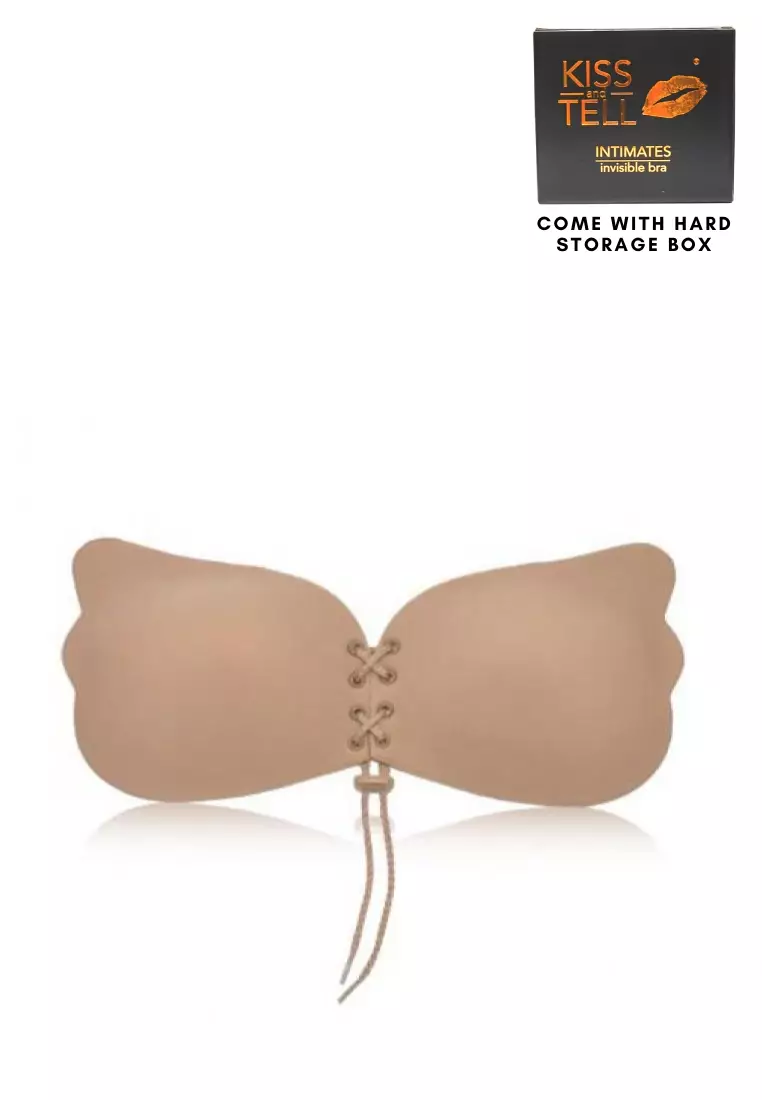 Buy Kiss & Tell Amara Butterfly Push Up Nubra in Nude Seamless