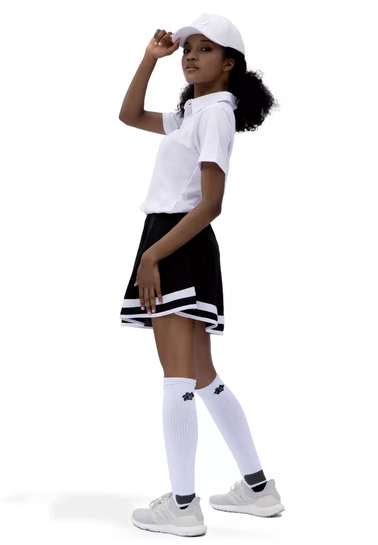 Tiento Aurora Rok Pendek Olahraga Wanita Lari Tenis Golf Running Adjustable Sport Skirt Dry Fit