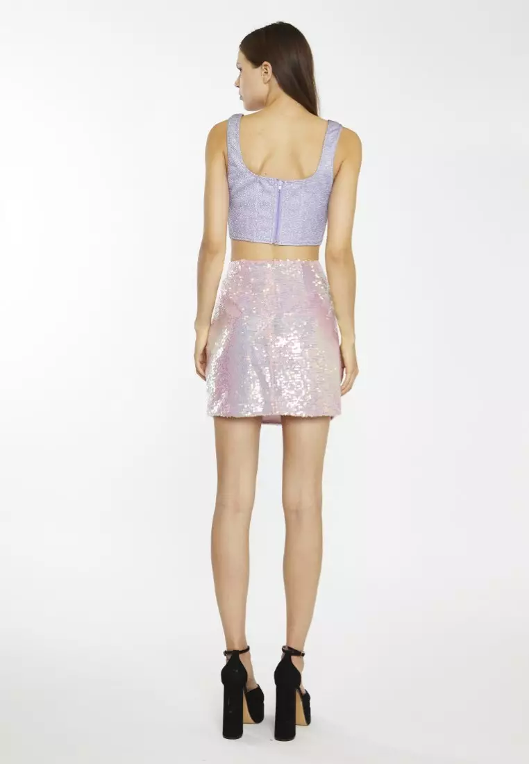 Asymmetric Mini-Skirt