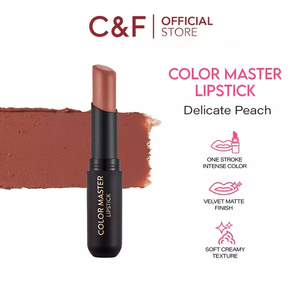 Flormar Color Master Lipstick - 002 Delicate Peach