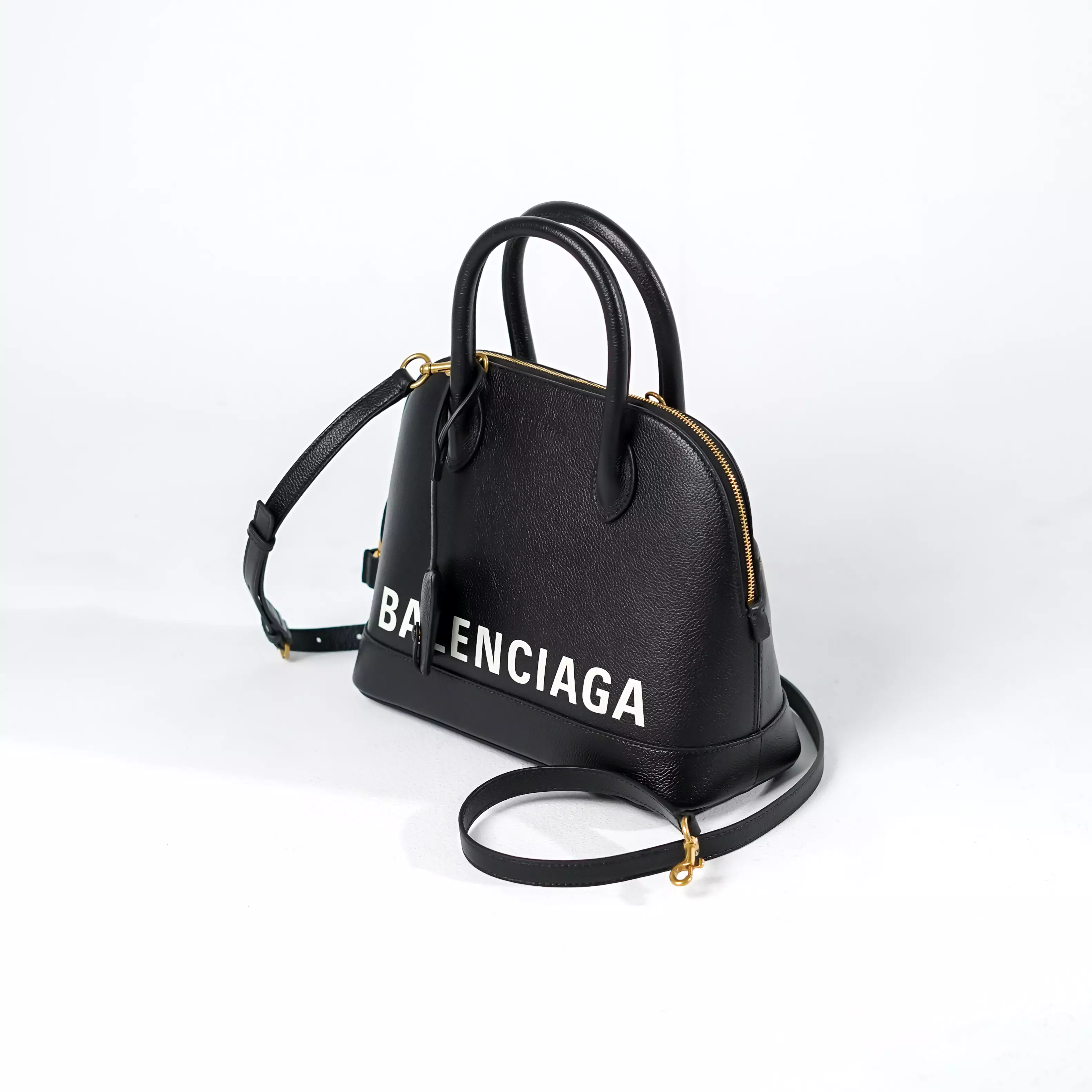Tas BALENCIAGA VILLE GHW BLACK TOP HANDLE BAG SMALL 100% ORIGINAL