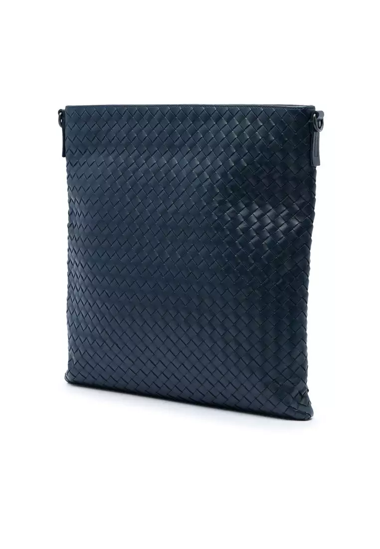 Pre-Loved Bottega Veneta Nappa Intrecciato Vn Crossbody