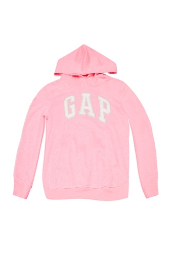Buy Gap Logo Arch Pullover Hoodie Online On Zalora Singapore