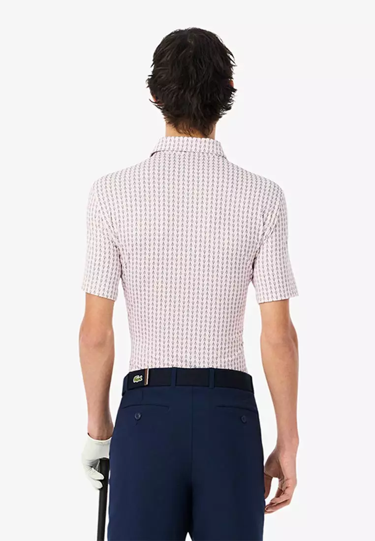 Golf Printed Recycled Polyester Polo Shirt