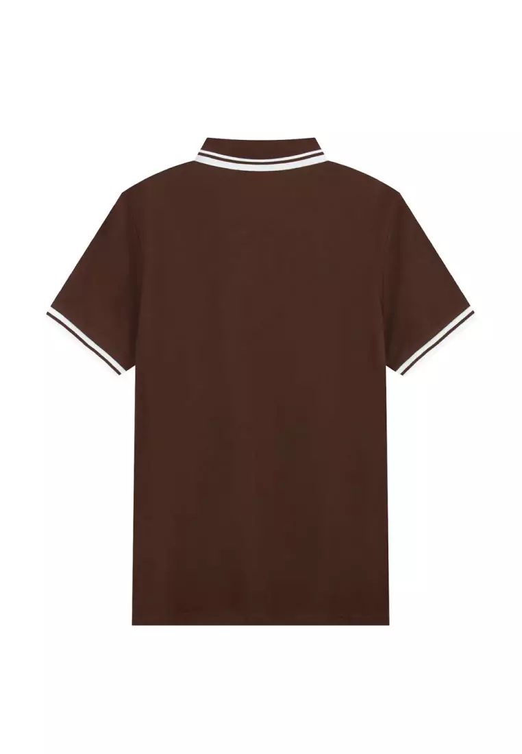 Men's Cotton Lycra Short Sleeve Slim Polo 01015018