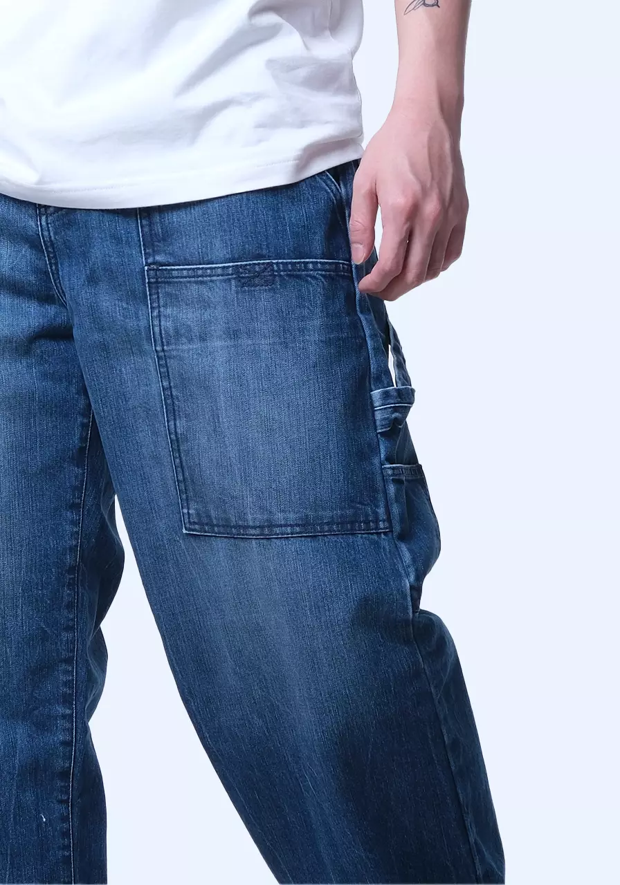 Celana Jeans Carpenter Mason Dark Blue