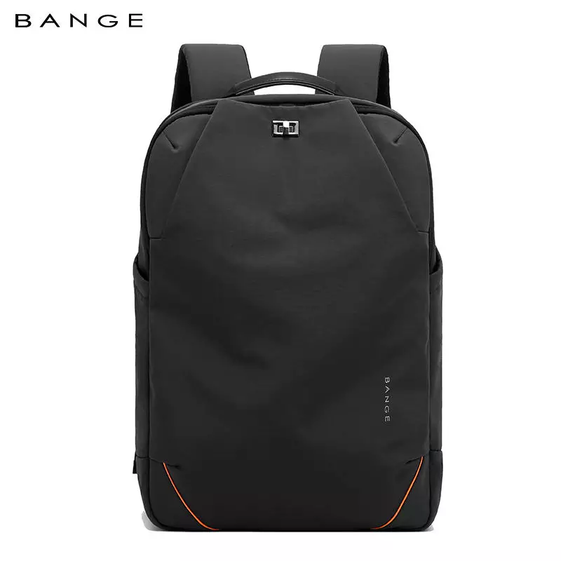 BANGE Tas Ransel pria Laptop Kerja Backpack Pria BG8099-Black