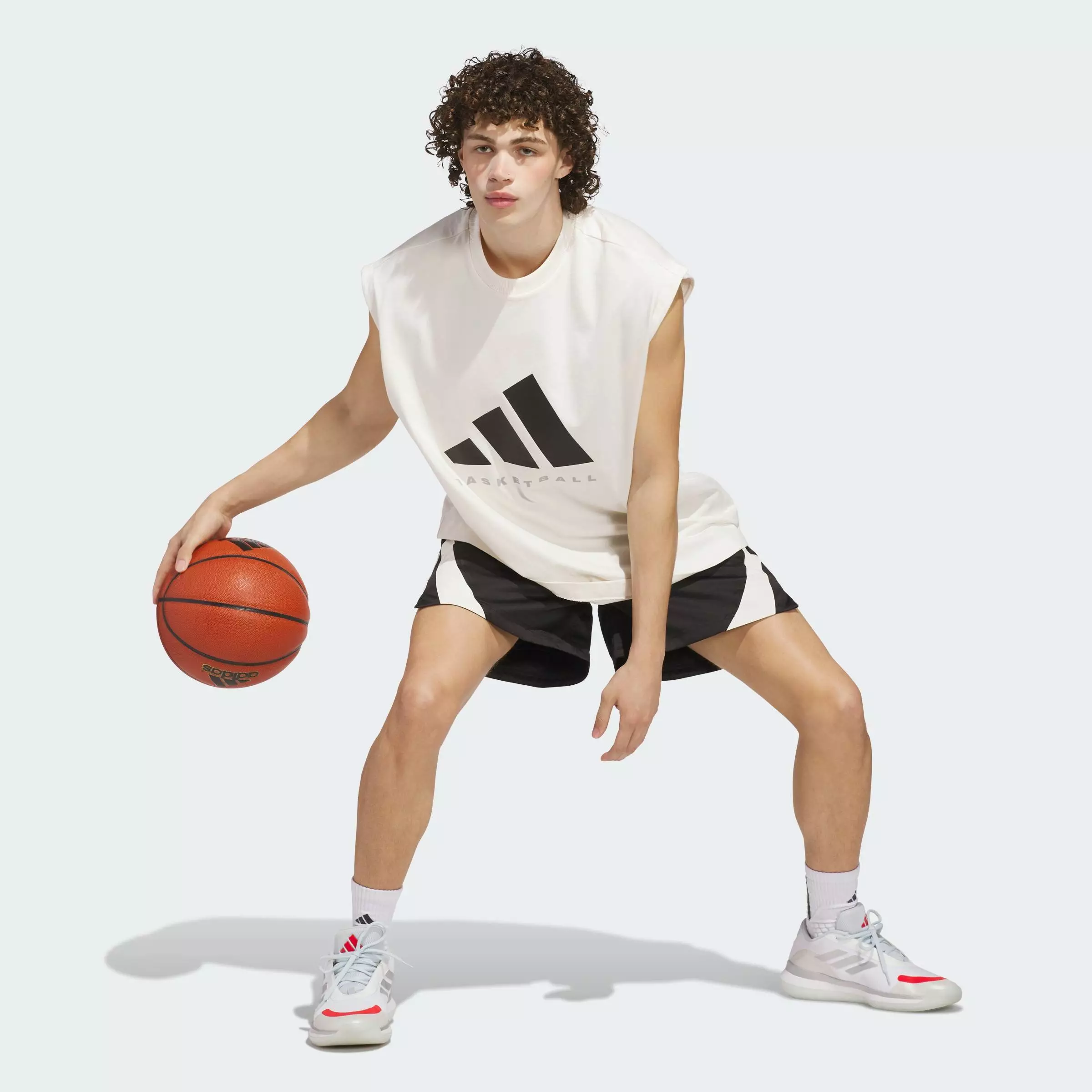 Basketball Basketball Woven 3-Stripes Shorts (Gender Neutral) Unisex Black KB0557