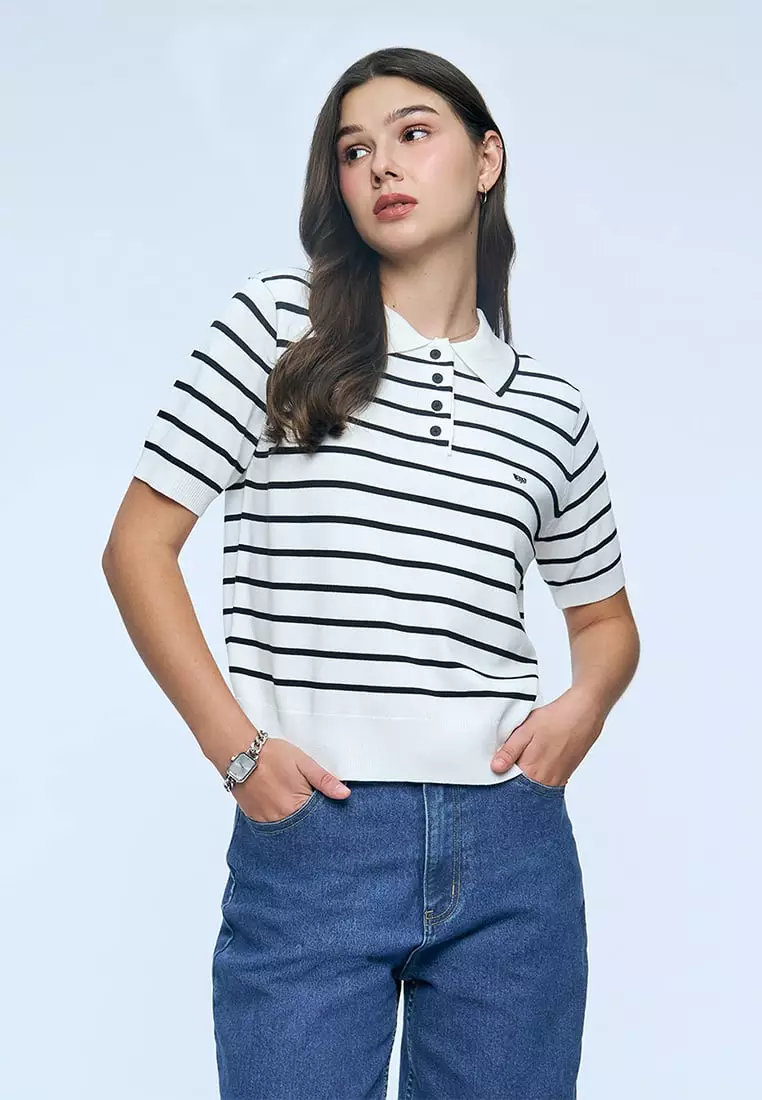 Stripe Smart Polo