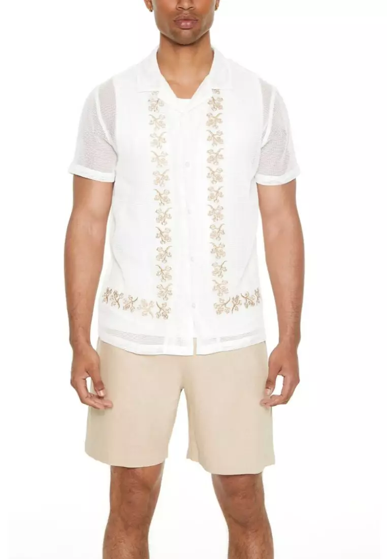 Embroidered tops forever 21 discount