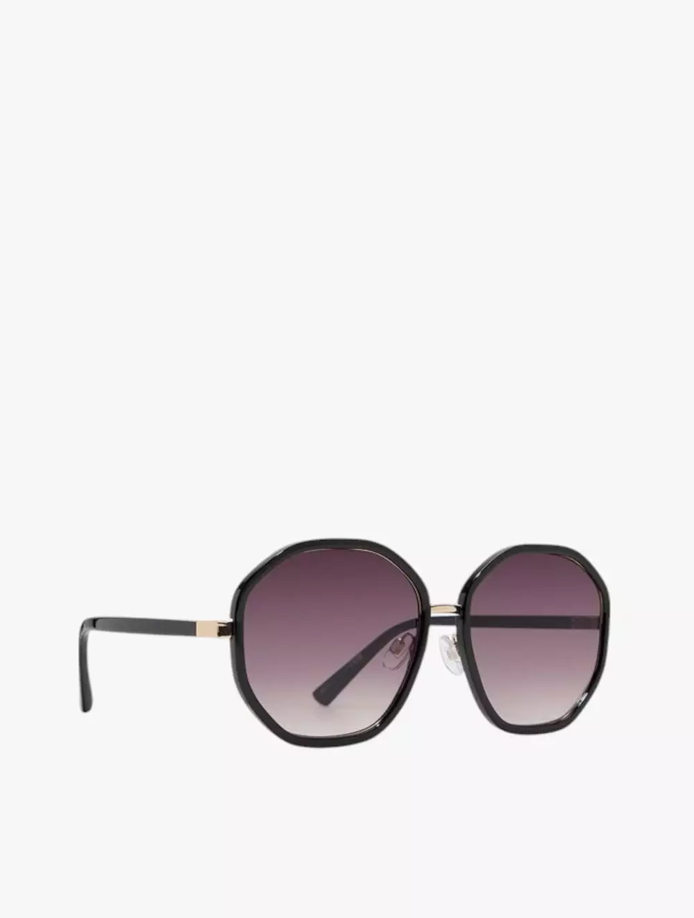 ALDO Ulayhar Sunglasses - Black/Gold Multi