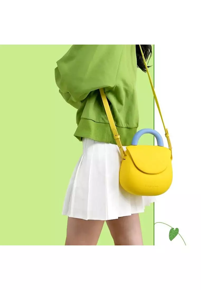 Fungoofun Shoulder Bag- Yellow