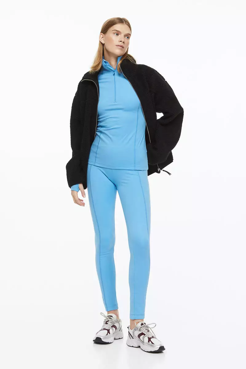 Buy H&M THERMOLITE® leggings in Blue Medium 2024 Online