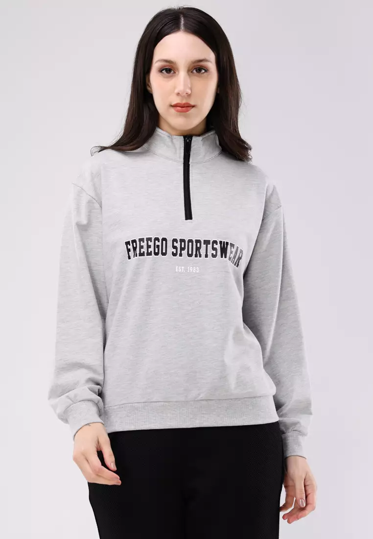 Buy Freego Ladies Terry Jacket W/O Hood 2026 Online | ZALORA Philippines