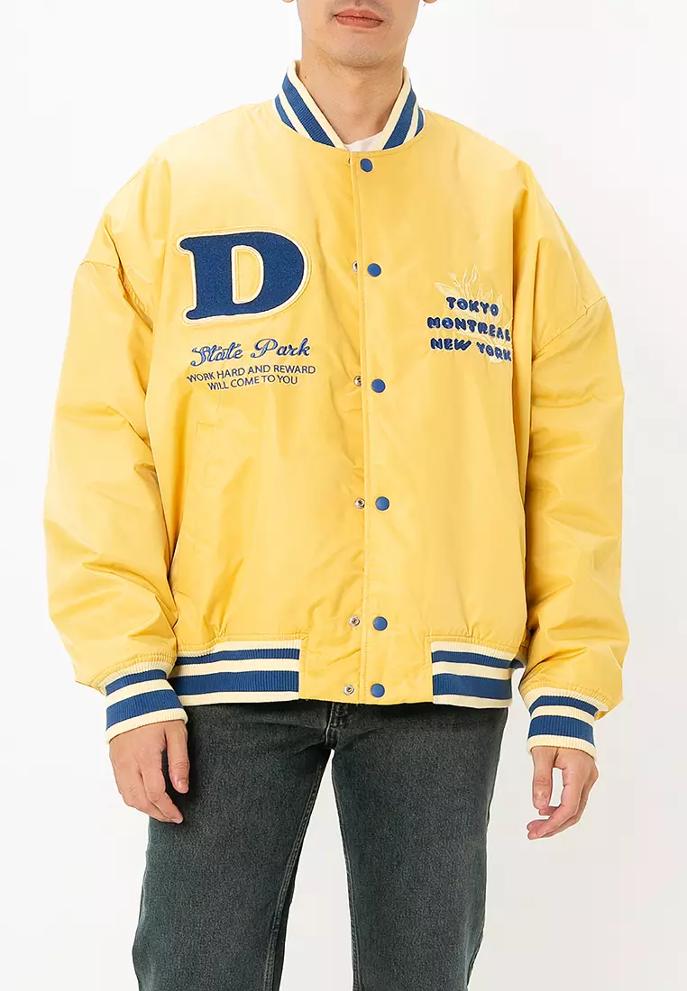 Yellow bomber jacket zara cheap