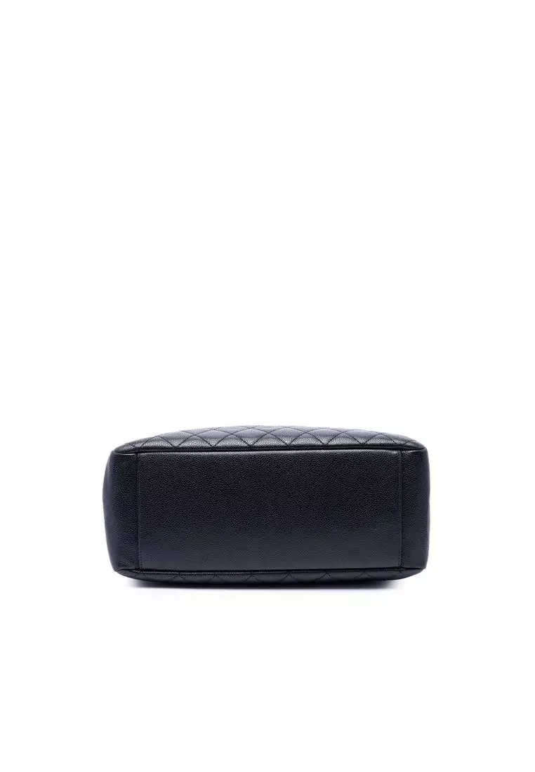 Pre-Loved Chanel Caviar Grand Shopping Tote