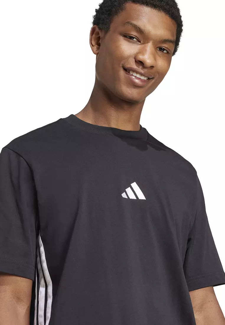 Essentials 3-Stripes Single Jersey T-Shirt