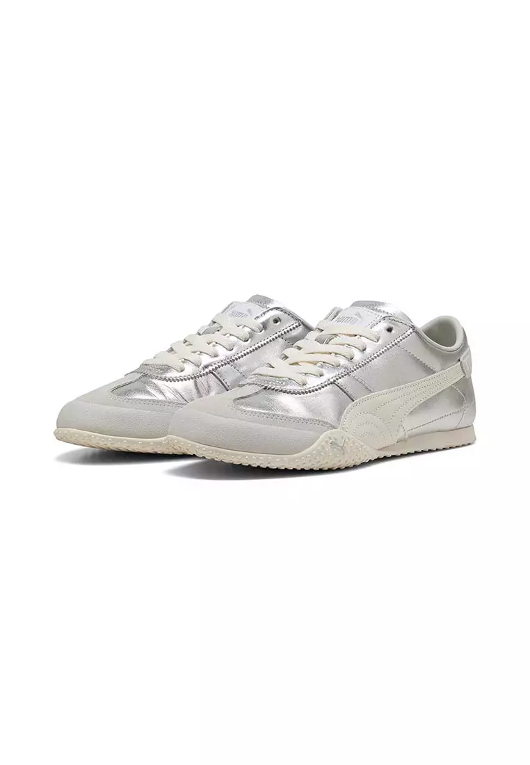 [NEW] PUMA Bella Leather Sneakers Women (Metallic)