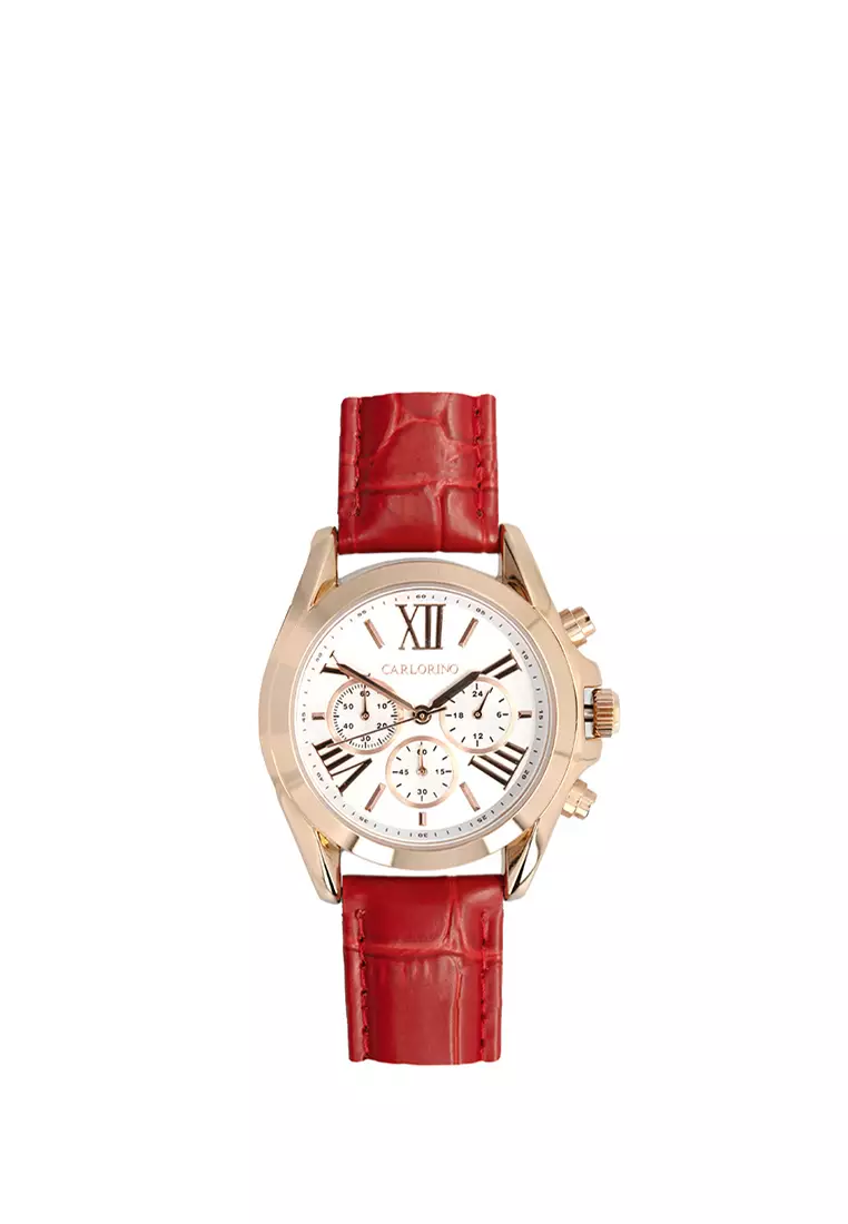 Buy Carlo Rino Red Carlo Rino Regalia Timepiece 2024 Online
