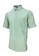 Pacolino green Pacolino - (Regular) Stripe Formal Casual Short Sleeve Men Shirt 9403BAA277F94CGS_2