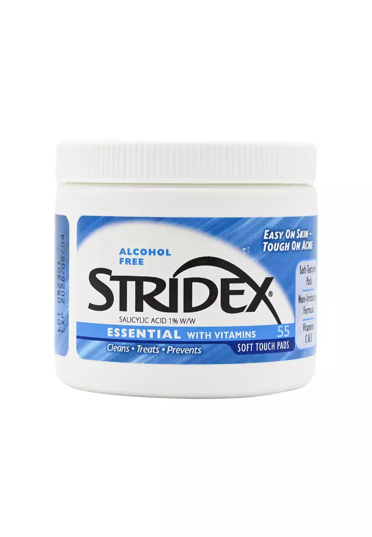 Stridex Essential Acne Treatment Pads  55pcs