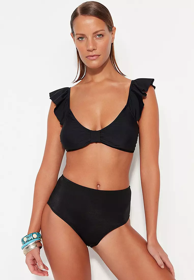Buy Trendyol Black Bikini Top 2024 Online