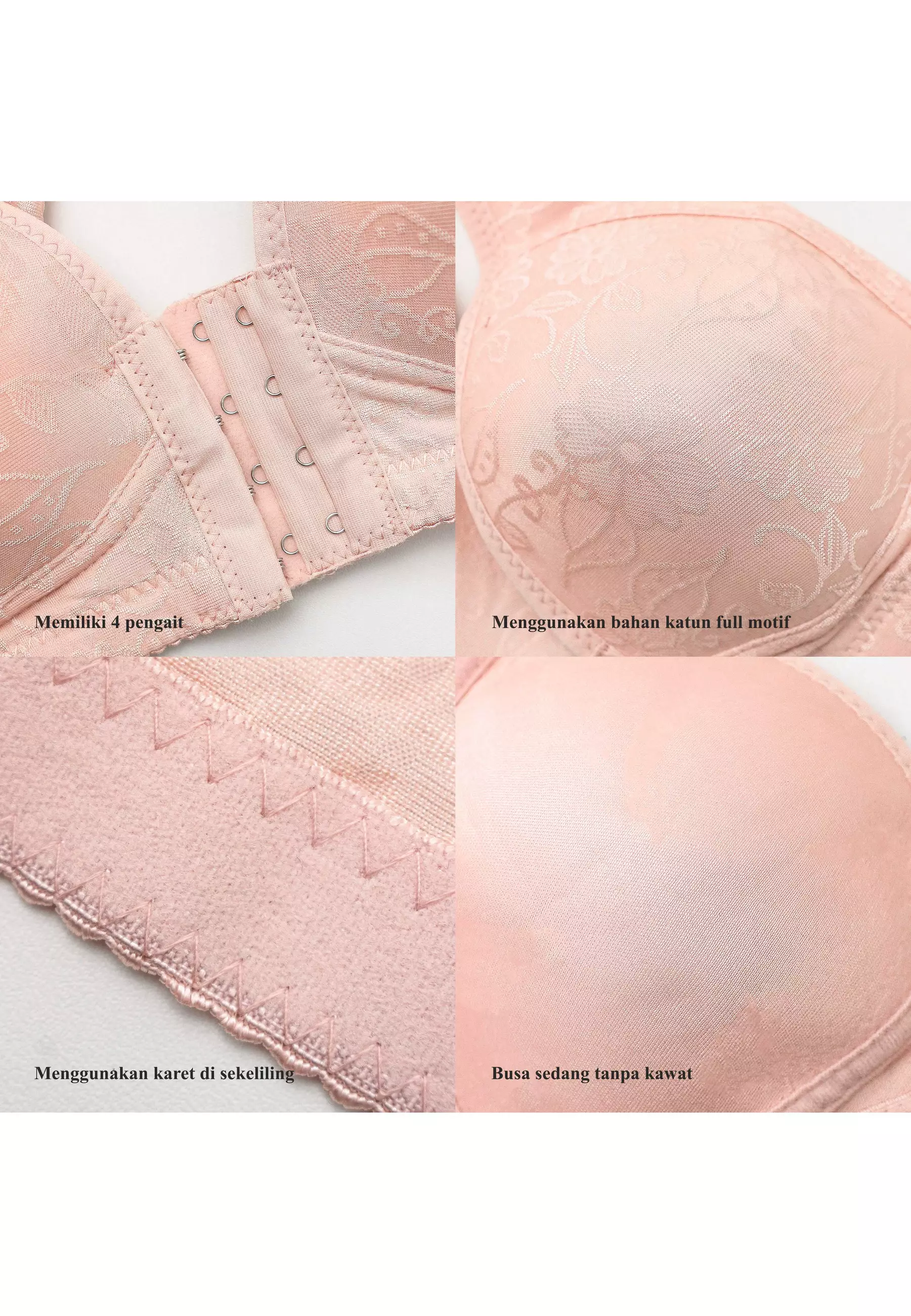 Wimiu BH Wanita Premium Bra Wanita Kait Depan Wanita 100094