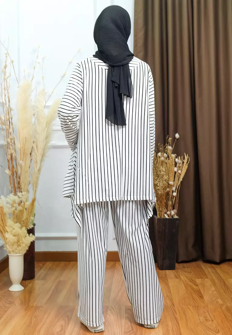 Oneset Simple Pants Bigstripes