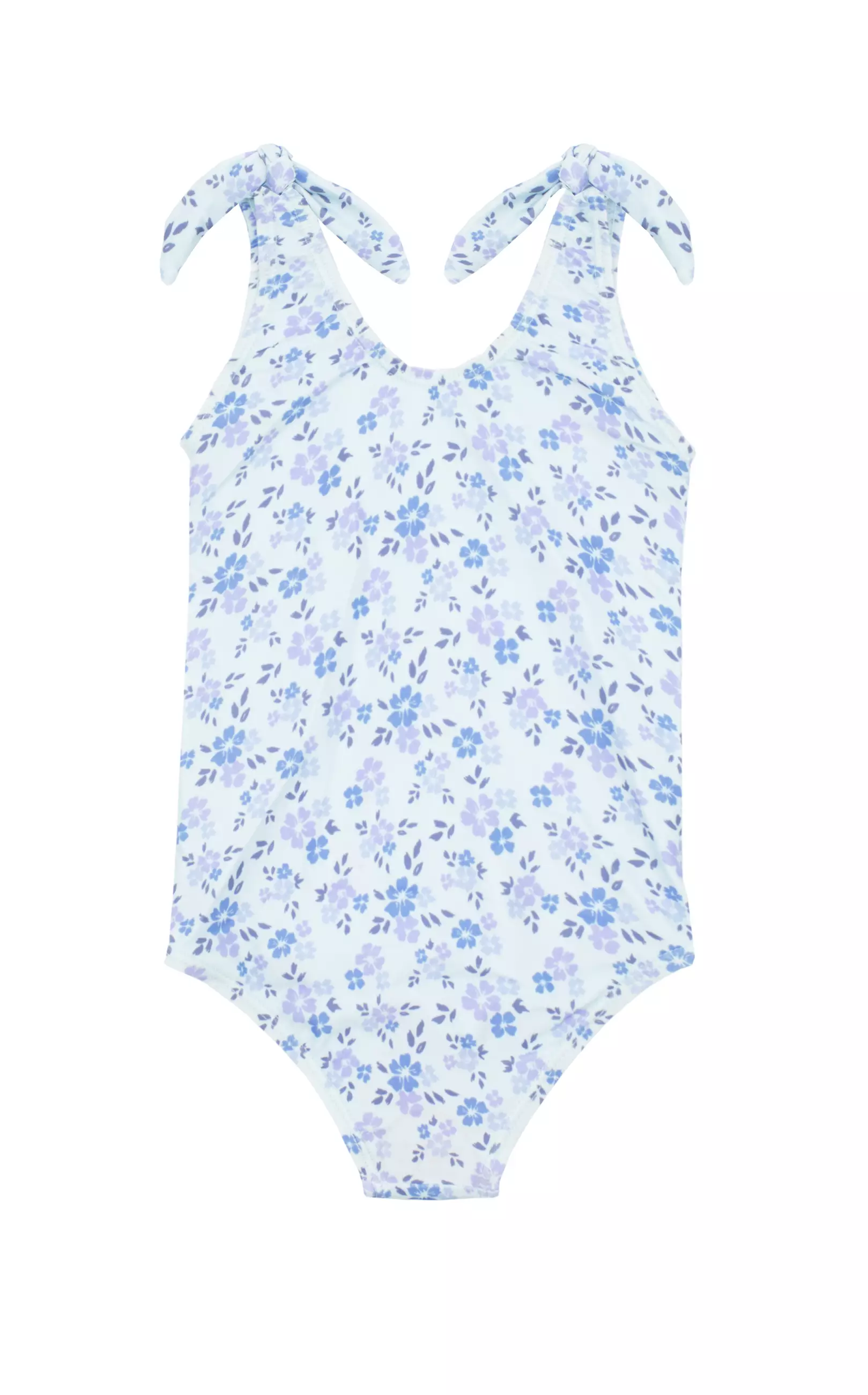 Mellow Blooms One Piece Swimsuit Bikini Cut Girls Swimwear