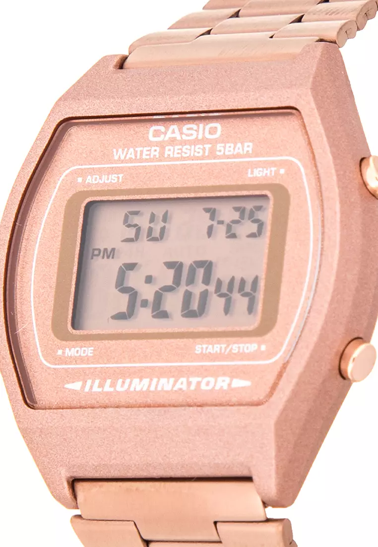 Jam casio rose gold original top