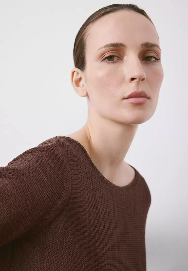 Long-Sleeves Knitted Sweater