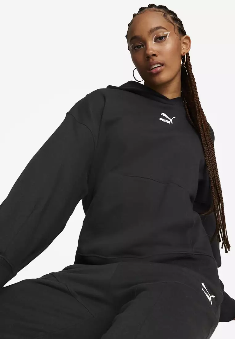 Buy PUMA Women s Classics Oversized Hoodie 2024 Online ZALORA