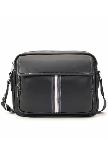 Lara black Classic Simple Leather Shoulder Bag 5793FACB615D22GS_1